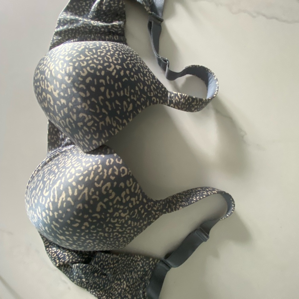 Leopard Print Underwire Bra